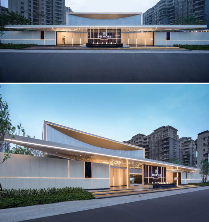 武汉 中海·澳门佳园展示区聚碳酸酯板墙